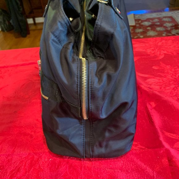 Steven by Steve Madden Large Black Nylon Tote Bag/Purse - Picture 4 of 16